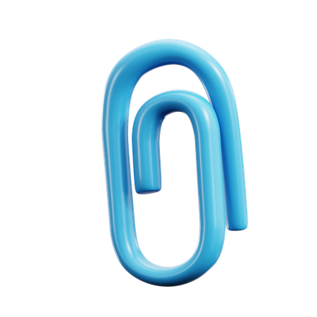 Paper Clip  3D Icon