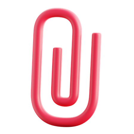 Paper Clip  3D Icon