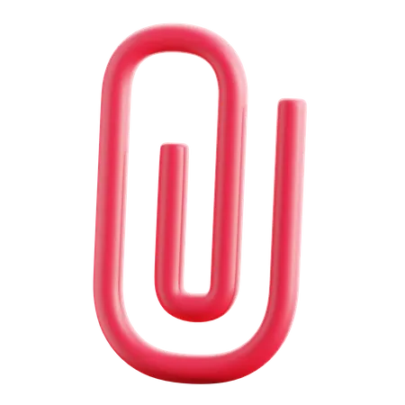 Paper Clip  3D Icon