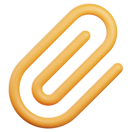 Paper Clip  3D Icon