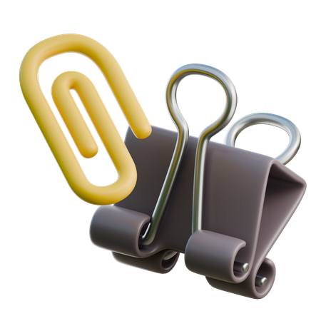 Paper Clip  3D Icon