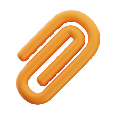 Paper Clip  3D Icon