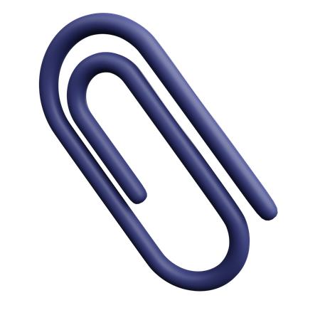 Paper Clip  3D Icon