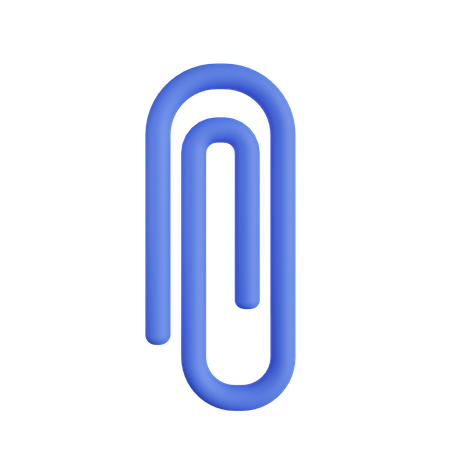 Paper Clip  3D Icon