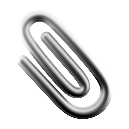 Paper Clip  3D Icon