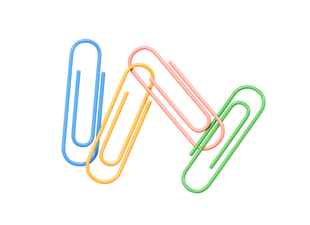 Paper Clips  3D Icon