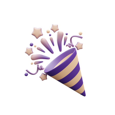 Paper Confetti  3D Icon