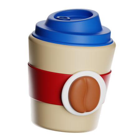 Paper cup  3D Icon