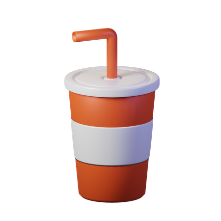 Paper Cup  3D Icon