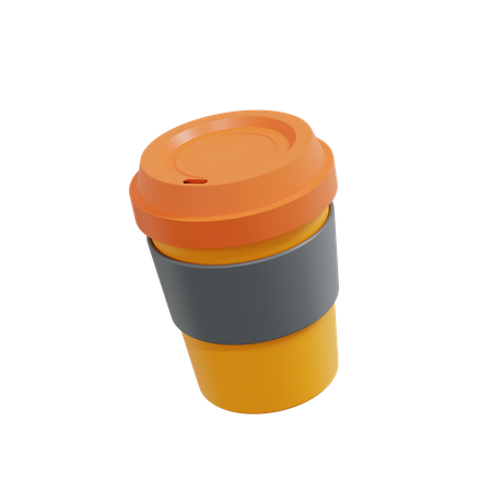 Paper Cup  3D Illustration