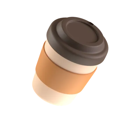 Paper Cup 3D Icon