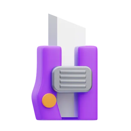 Paper Cutter  3D Icon