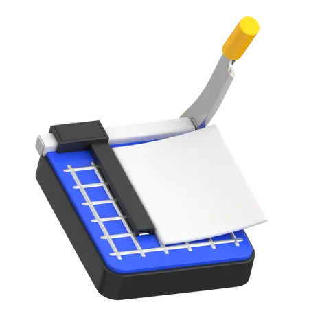Paper Cutter  3D Icon