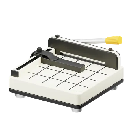 Paper Cutter  3D Icon