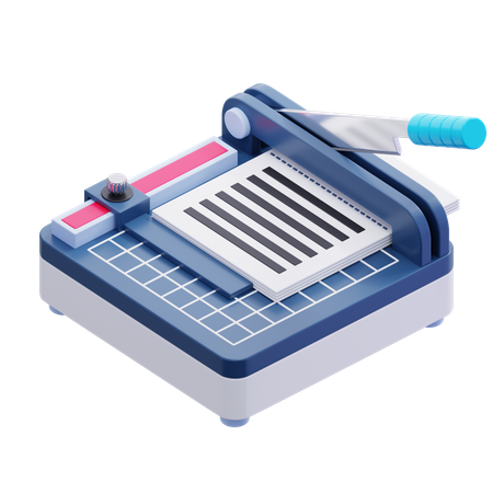 Paper Cutter  3D Icon