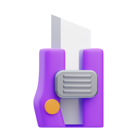 Paper Cutter 3D Icon