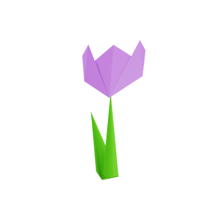 Paper Flower  3D Icon