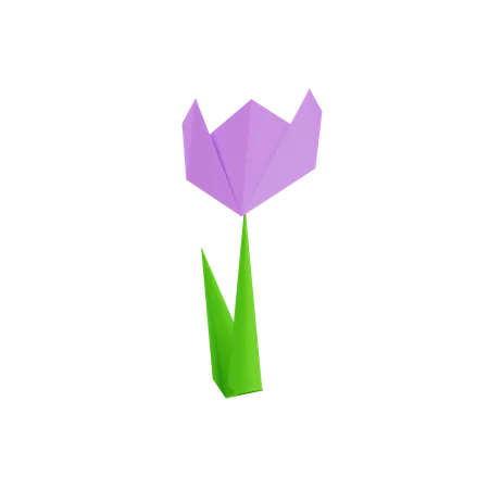 Paper Flower  3D Icon