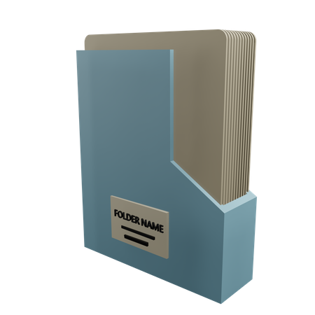Paper Folder  3D Icon