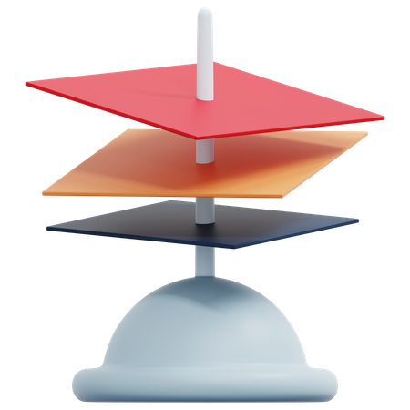 Paper Holder  3D Icon