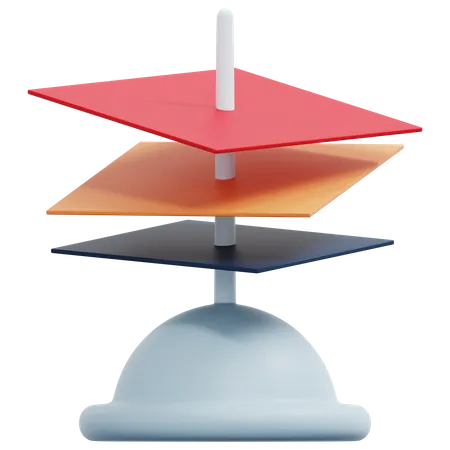 Paper Holder  3D Icon