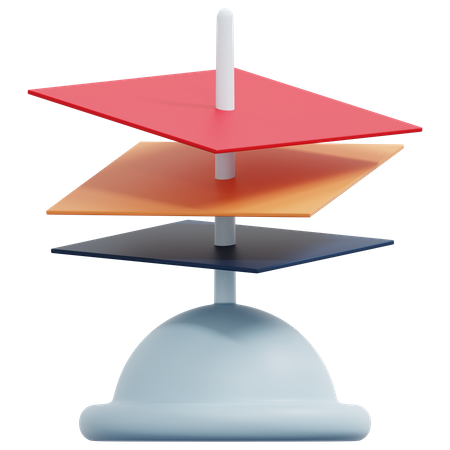 Paper Holder  3D Icon
