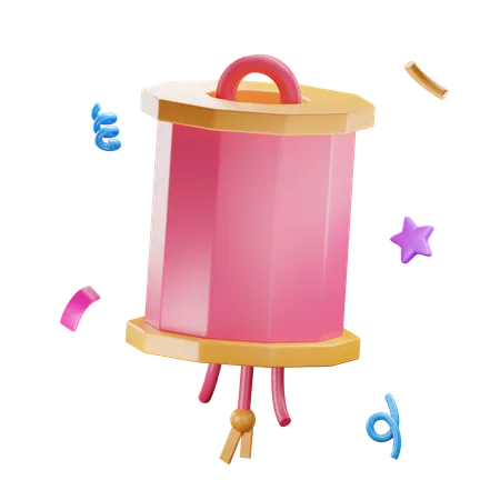 Paper Lantern  3D Icon