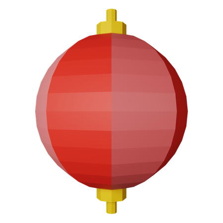 Paper Lantern  3D Icon