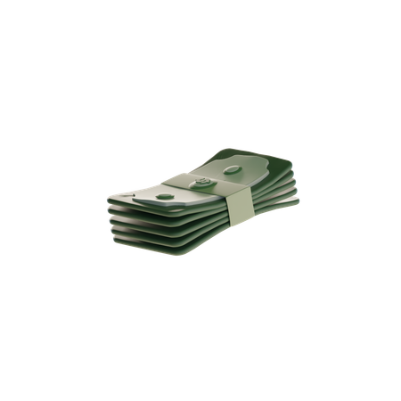 紙幣  3D Icon