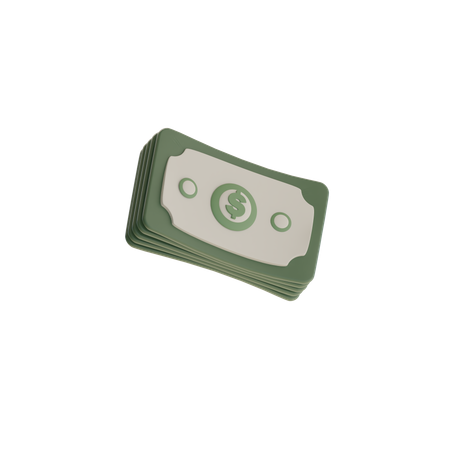 Paper Money  3D Icon