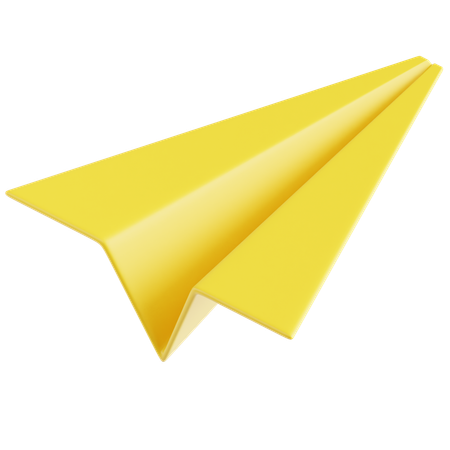 Paper Palne  3D Icon