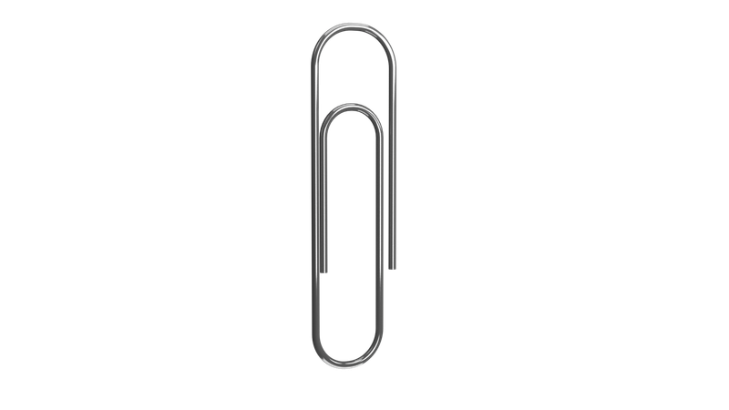 Paper Pin  3D Icon