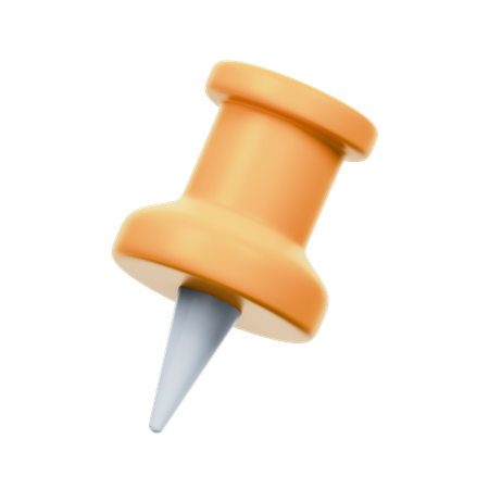 Paper Pin  3D Icon