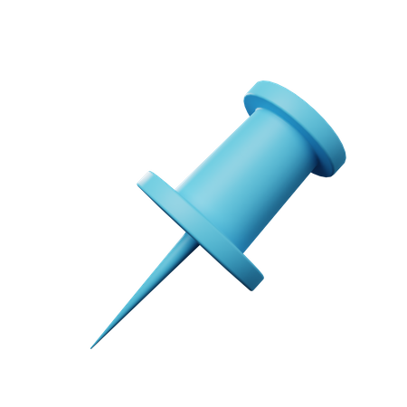 Paper pin  3D Icon