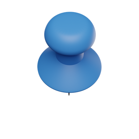 Paper pin  3D Icon