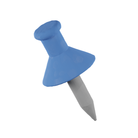 Paper Pin  3D Icon