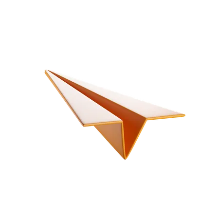 Paper Plane 3 D Icon 3D Icon