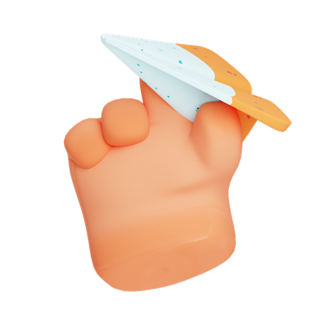 Paper plane  3D Icon