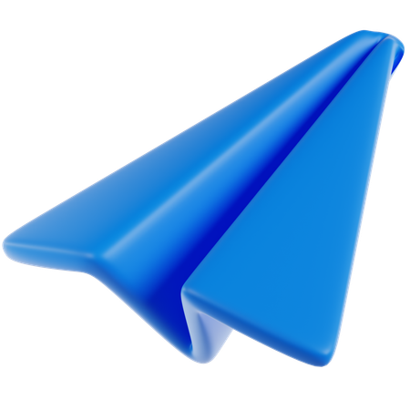 Paper Plane  3D Icon