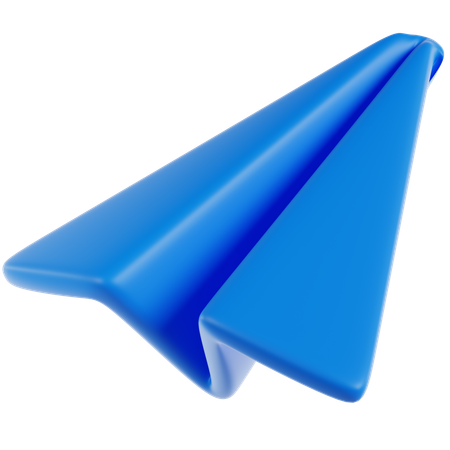Paper Plane  3D Icon