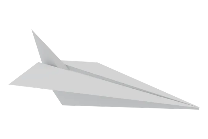 Paper Plane  3D Icon