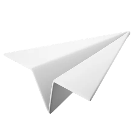 Paper Plane  3D Icon