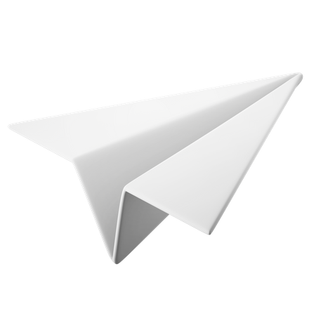 Paper Plane  3D Icon