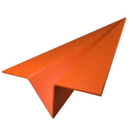 Paper Plane  3D Icon