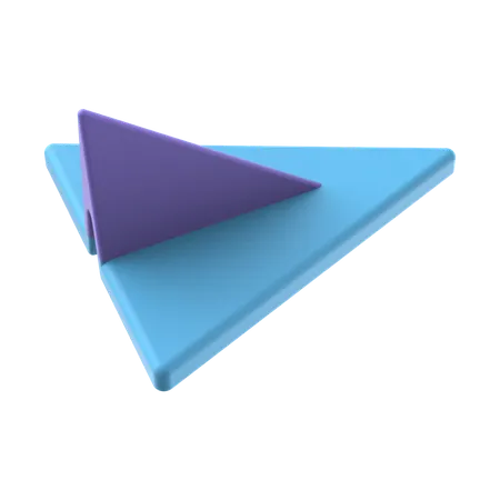 Paper Plane  3D Icon