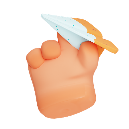 Paper plane  3D Icon