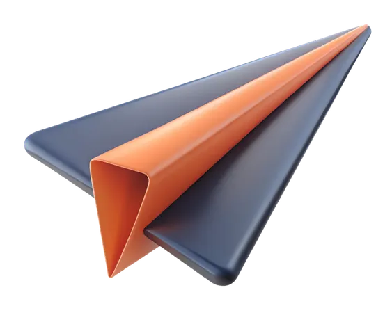 Paper Plane  3D Icon