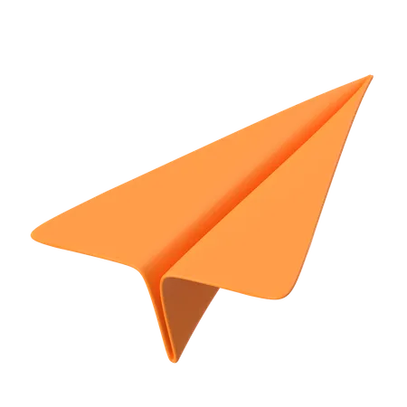 Paper Plane  3D Icon