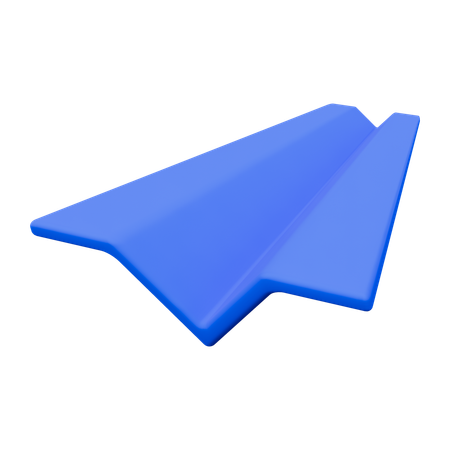 Paper plane  3D Icon