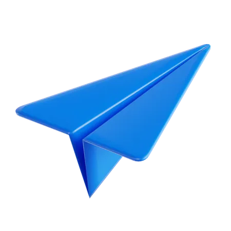 Paper Plane  3D Icon